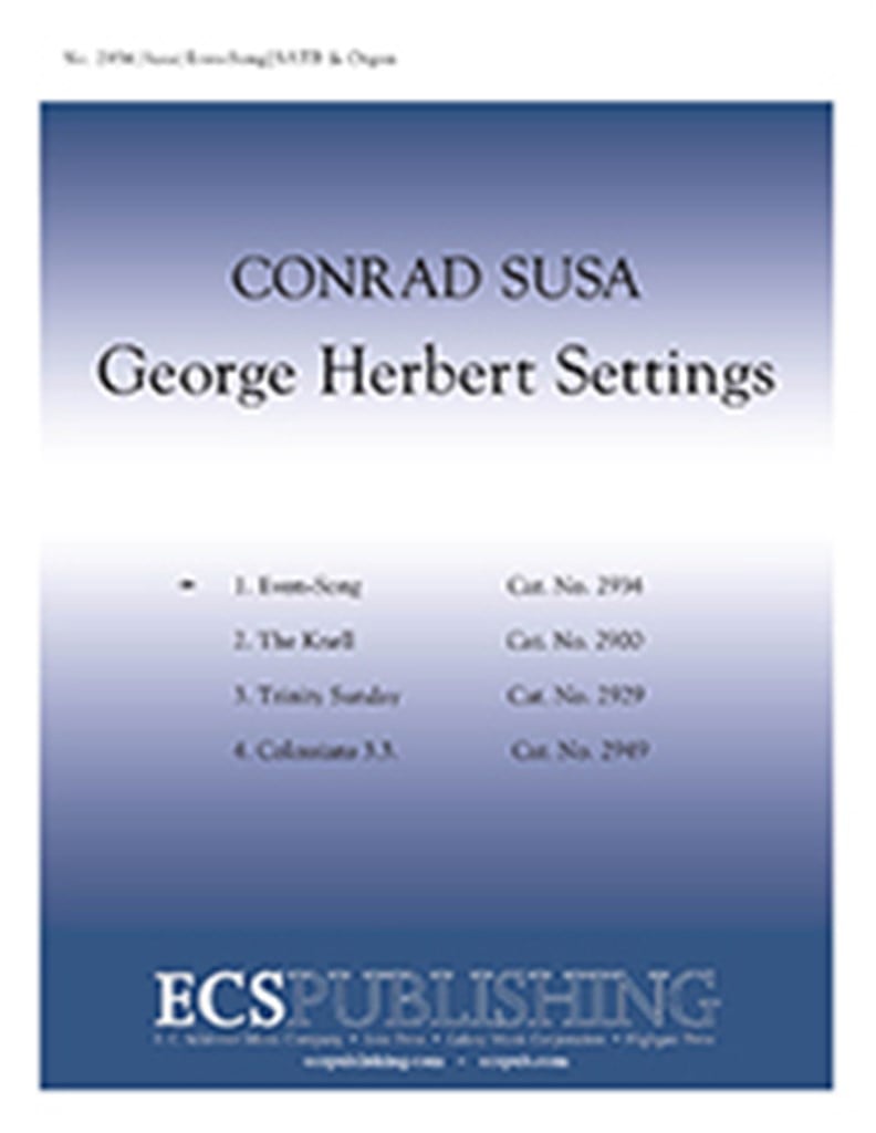 George Herbert Settings: Even-Song